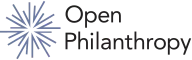 Open Philanthropy logo